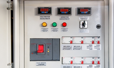 электрический шкаф самоходного агрегата TWM-180 TRYBERG